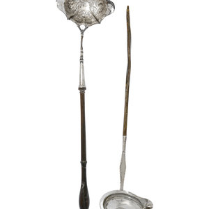 A George II Silver Toddy Ladle