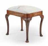 A GEORGE II STAINED WALNUT STO