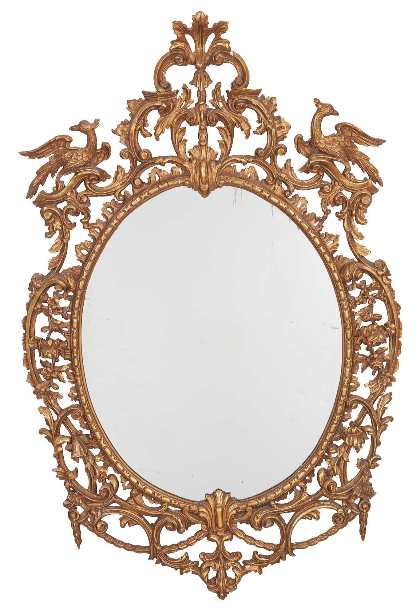 A GEORGE II STYLE GILTWOOD