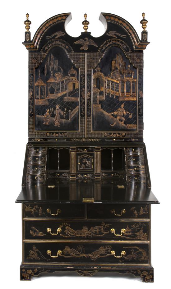 A George II Style Lacquered