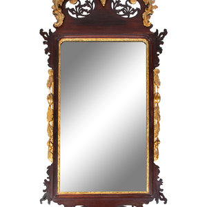 A George II Style Parcel Gilt