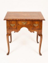 A George II walnut and feather