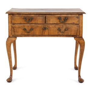A George II Walnut Dressing Table