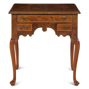 A George II Walnut Dressing Table