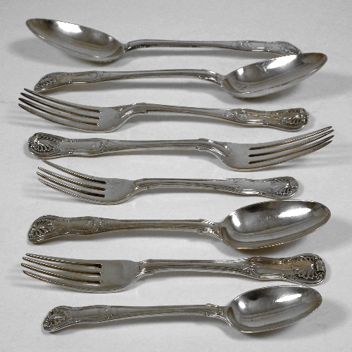 A George III and George IV silver