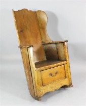 A George III ash walnut and pi