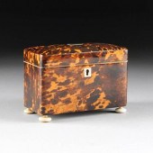 A GEORGE III BONE INLAID TORTO