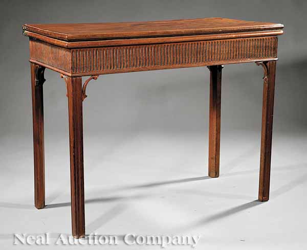 A George III Carved and Figured