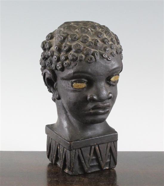 A George III carved and stained