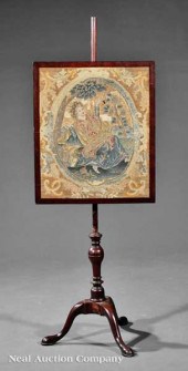 A George III Carved Mahogany P