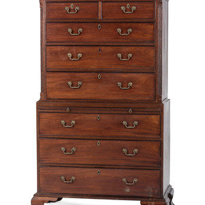 A George III Chinese Chippendale