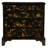 A GEORGE III CHINOSERIE DECORA