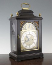 A George III ebonised repeatin