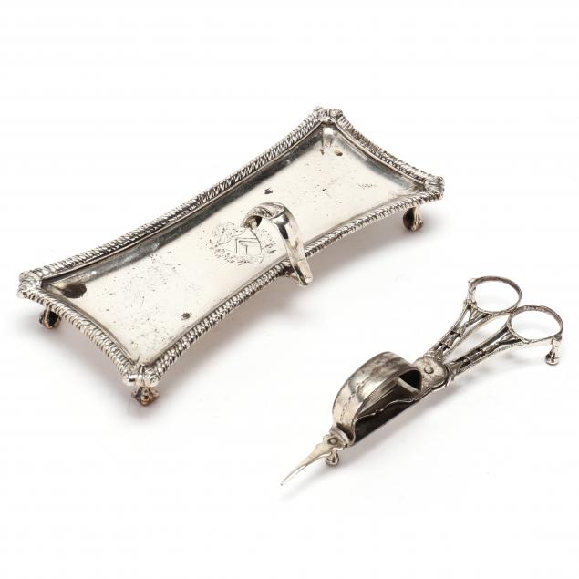 A GEORGE III ENGLISH SILVER
