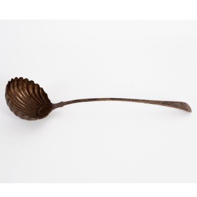A George III feather-edge silver