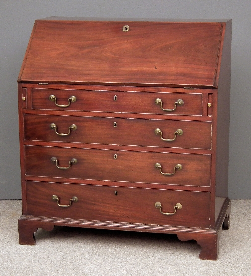 A George III figured mahogany
