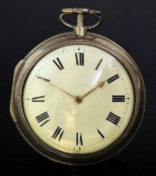 A George III gentlemans silver pair