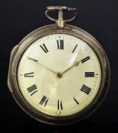 A George III gentlemans silver