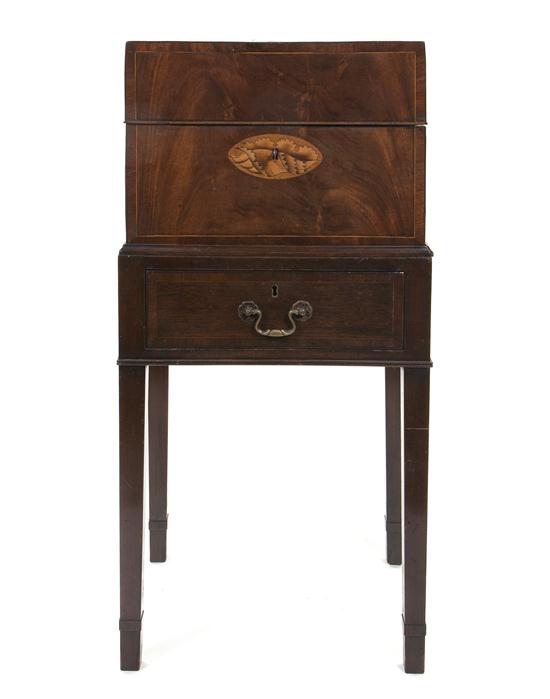 A George III Inlaid Satinwood