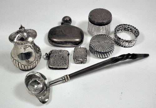 A George III Irish silver sauce