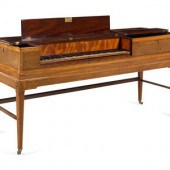 A George III Mahogany and Sati