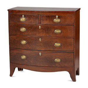 A George III Mahogany Bowfront