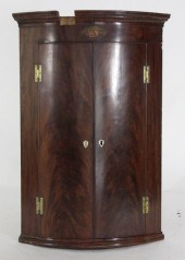 A George III mahogany bowfront