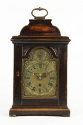 A GEORGE III MAHOGANY BRACKET