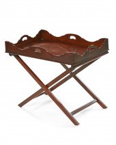 A GEORGE III MAHOGANY BUTLERS