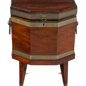 A George III Mahogany Cellarette