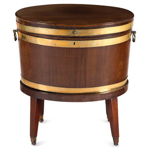 A George III Mahogany Cellarette