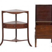 A George III Mahogany Cellaret