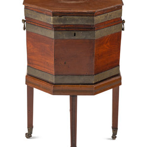 A George III Mahogany Cellarette