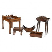 A George III mahogany cheese c