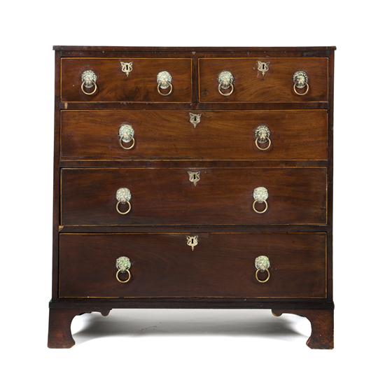A George III Mahogany Chest of
