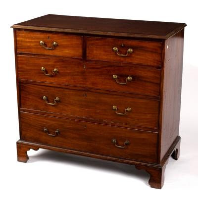 A George III mahogany chest of