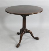 A George III mahogany circular
