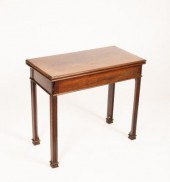 A George III mahogany concerti