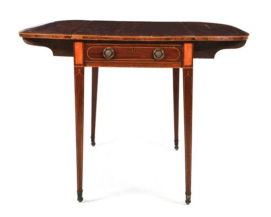 A George III Mahogany Drop Leaf
