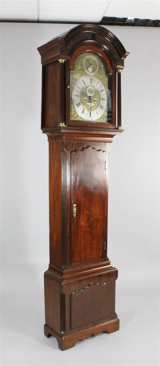 A George III mahogany eight day