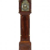 A George III Mahogany Eight-Da