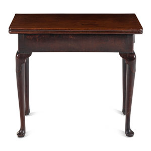 A George III Mahogany Flip-Top