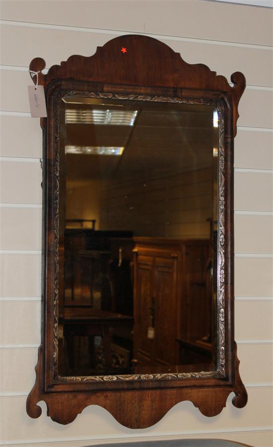 A George III mahogany fret cut wall