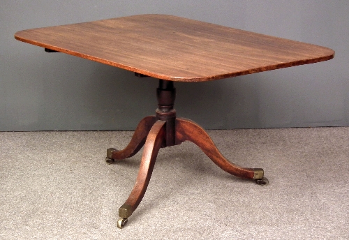 A George III mahogany rectangular