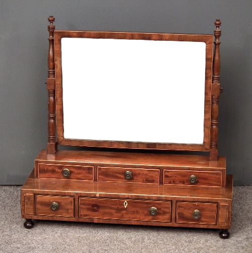 A George III mahogany rectangular