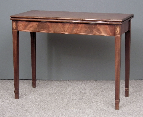 A George III mahogany rectangular