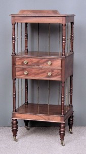 A George III mahogany rectangu