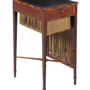 A George III Mahogany Sewing