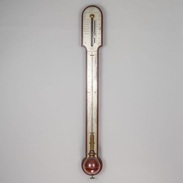 A GEORGE III MAHOGANY STICK