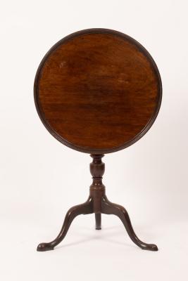 A George III mahogany table, the